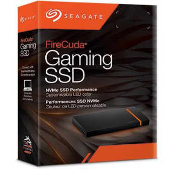 Seagate FIRECUDA GAMING SSD 1TB FireCuda, 1000 GB, USB Type-C, 3.2 Gen 2 (3.1 Gen 2), Black