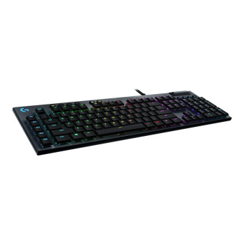 Logitech G815 LIGHTSYNC RGB Mechanical Gaming Keyboard - GL Clicky - CARBON - PAN - NORDIC