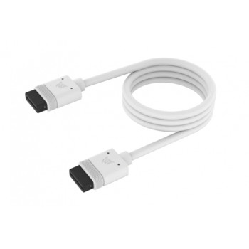 Corsair iCUE LINK Cable 600mm with Straight Connectors White CL-9011127-WW