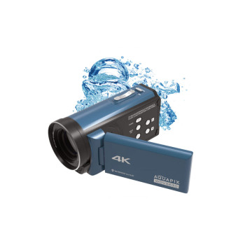 Easypix Aquapix WDV5630 Waterproof Camcorder (Gray-Blue)