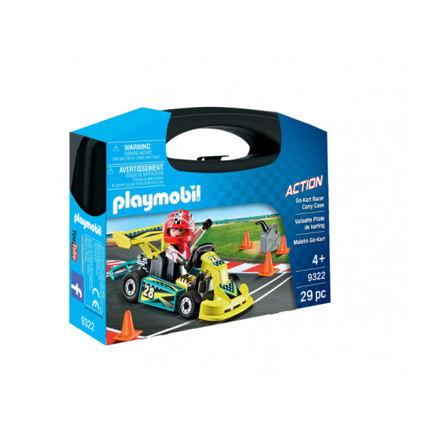 Playmobil Action - Go-Cart Racer Carry Case (9322) Playmobil Action - Go-Cart Racer Carry Case (9322)