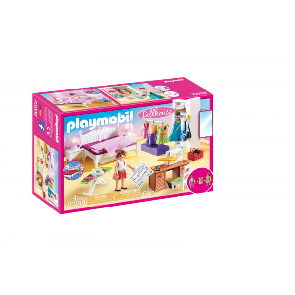 Playmobil Dollhouse - Schlafzimmer mit Nähecke (70208) Playmobil Dollhouse - Schlafzimmer mit Nähecke (70208)