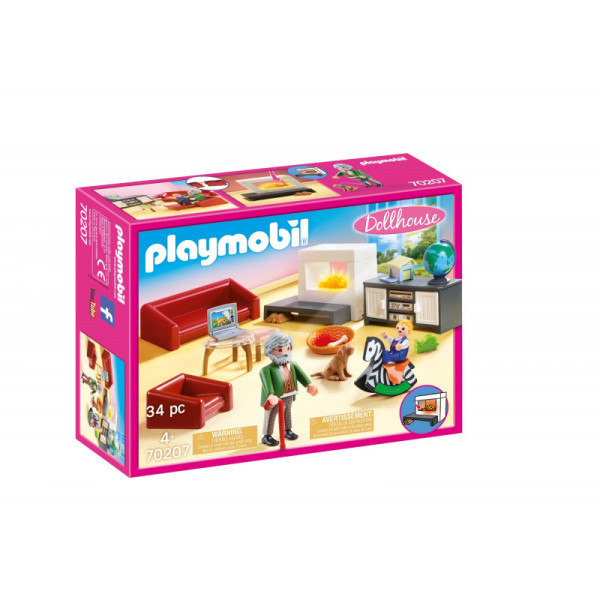 Playmobil Dollhouse - Gemütliches Wohnzimmer (70207) Playmobil Dollhouse - Gemütliches Wohnzimmer (70207)