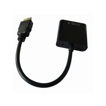 Adapter HDMI-A(M) - VGA (F)+Audio na kablu