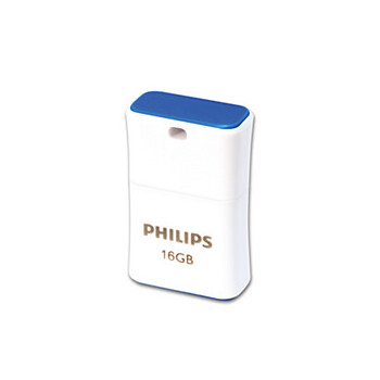Philips FM16FD85B 00 pamięć USB 16 GB USB Typu-A 2.0 Niebieski, Biały