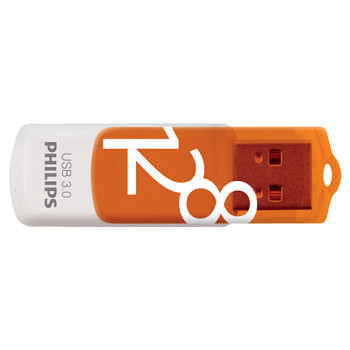 Philips FM12FD00B pamięć USB 128 GB USB Typu-A 3.2 Gen 1 (3.1 Gen 1) Pomarańczowy, Biały