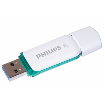 Philips FM08FD75B pamięć USB 8 GB USB Typu-A 3.2 Gen 1 (3.1 Gen 1) Turkusowy, Biały