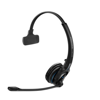 EPOS | SENNHEISER IMPACT MB Pro 1 Zestaw słuchawkowy Bezprzewodowy Opaska na głowę Biuro centrum telefoniczne Bluetooth Czarny