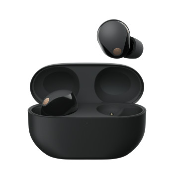 Sony WF-1000XM5 Zestaw słuchawkowy Bezprzewodowy Douszny Połączenia muzyka Bluetooth Czarny