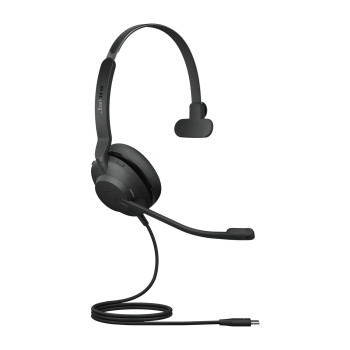 Jabra Evolve2 30 Zestaw słuchawkowy Przewodowa Opaska na głowę Biuro centrum telefoniczne USB Type-C Czarny