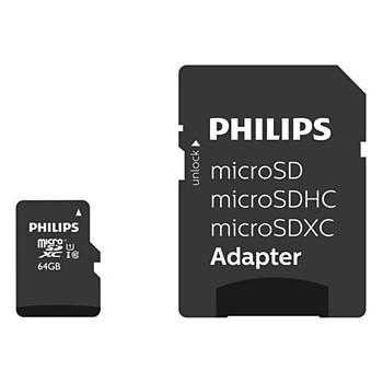 Philips FM64MP45B 00 pamięć flash 64 GB MicroSDXC UHS-I Klasa 10